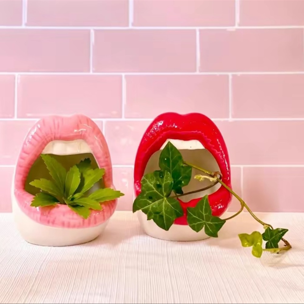 Lip Planter / Ashtray